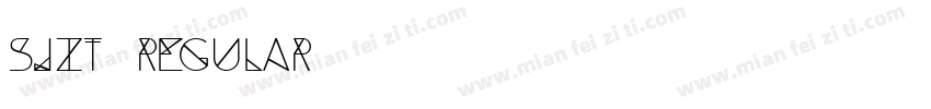 sjzt regular字体转换